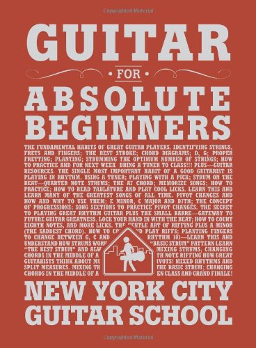 Beispielbild fr Guitar For Absolute Beginners (for Guitar) zum Verkauf von Goodwill of Colorado