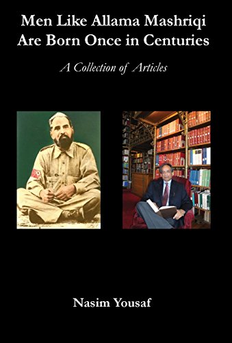 Imagen de archivo de Men Like Allama Mashriqi Are Born Once In Centuries A Collection of Articles a la venta por PBShop.store US