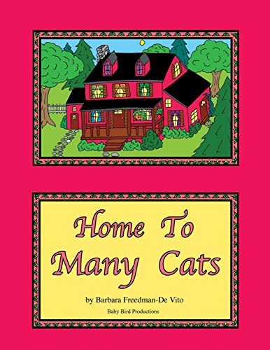 9780982621202: Home to Many Cats: A Cat Filled Picture Book plus Draw and Tell Story