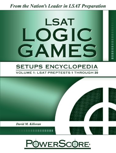 Stock image for The PowerScore LSAT Logic Games Setups Encyclopedia (Powerscore Test Preparation) for sale by Goodwill Books