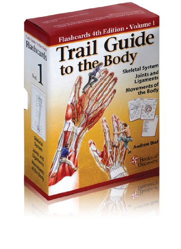 Imagen de archivo de Trail Guide to the Body Flashcards Vol 1: Skeletal System, Joints, and Ligaments, Movements of the Body a la venta por Half Price Books Inc.