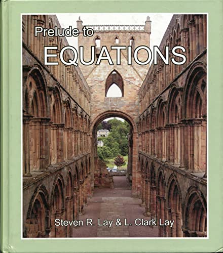 Imagen de archivo de Prelude to Equations a la venta por ThriftBooks-Dallas