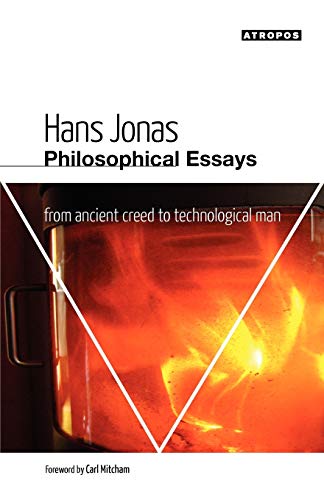Beispielbild fr Hans Jonas philosophical Essays: From Ancient Creed to Thenological Man zum Verkauf von Pistil Books Online, IOBA