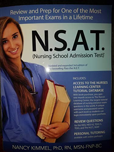 Beispielbild fr Pass the N.E.T The First Time! ~ The Ultimate Study Guide for All 3 Nursing Entrance Tests zum Verkauf von ThriftBooks-Atlanta