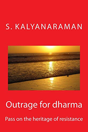 Beispielbild fr Outrage for Dharma: Pass on the Heritage of Resistance zum Verkauf von THE SAINT BOOKSTORE