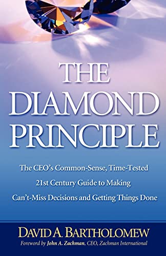 Imagen de archivo de "The Diamond Principle: The CEOs Common-Sense, Time-Tested 21st Centu a la venta por Hawking Books