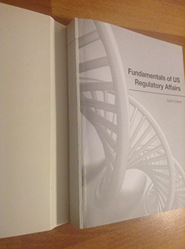 9780982932063 Fundamentals Of Us Regulatory Affairs