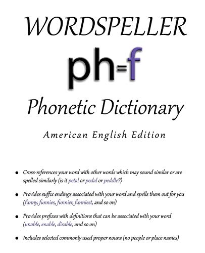 Beispielbild fr Wordspeller Phonetic Dictionary: American English Edition zum Verkauf von Chiron Media