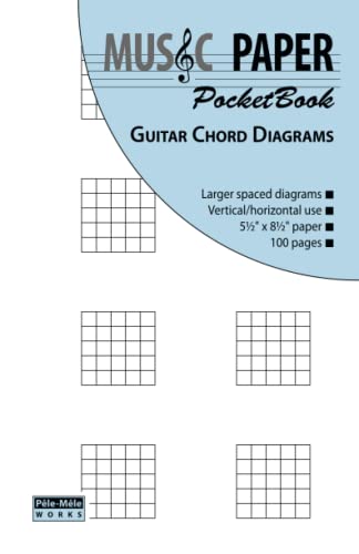 Imagen de archivo de MUSIC PAPER PocketBook - Guitar Chord Diagrams a la venta por Revaluation Books