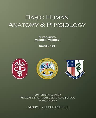 9780983071969: Basic Human Anatomy & Physiology: Subcourses MD0006, MD0007; Edition 100