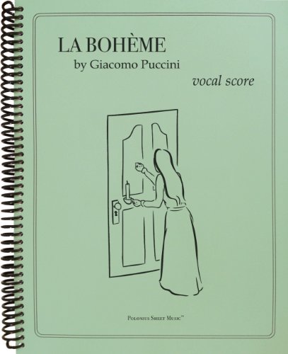 9780983091738: La Boheme Vocal Score