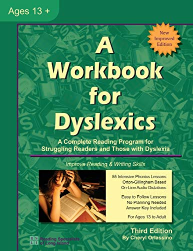 9780983199663: A Workbook for Dyslexics, 3rd Edition: A Complete Reading Program for Struggling Readers and Those with Dyslexia