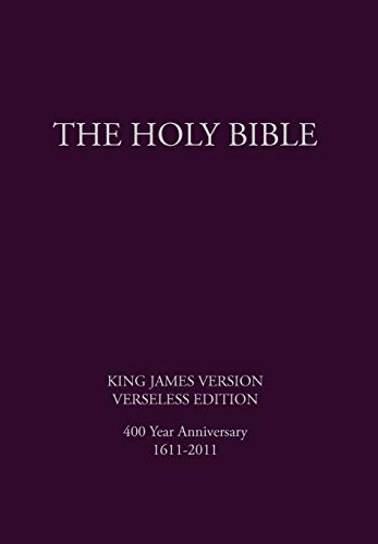 9780983279563: The Holy Bible, King James Version, Verseless Edition