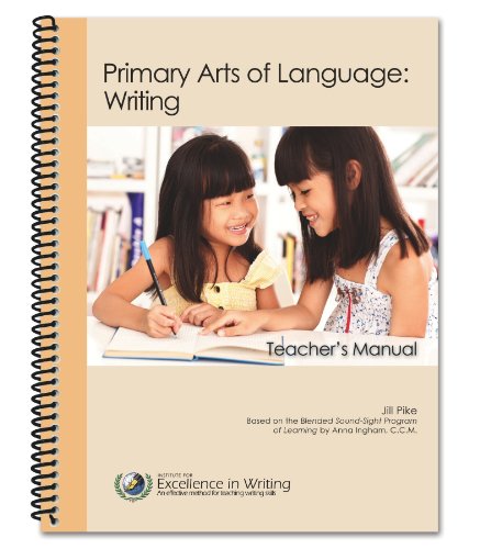 Stock image for Primary Arts of Language: Writing Teachers Manual for sale by Goodbookscafe