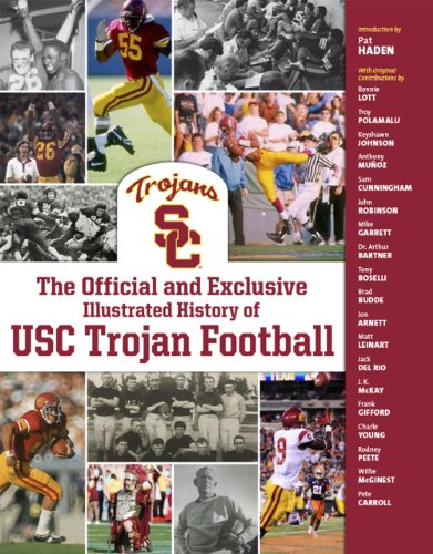 Beispielbild fr The Official and Exclusive Illustrated History of USC Trojan Football zum Verkauf von KuleliBooks