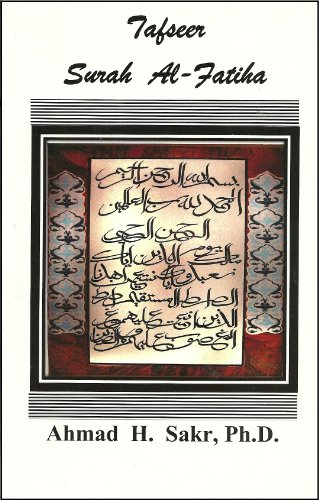Stock image for Tafseer Surah Al-Fatiha for sale by ThriftBooks-Atlanta