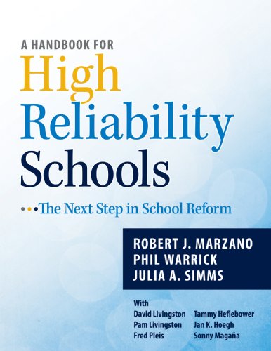 Beispielbild fr A Handbook for High Reliability Schools: The Next Step in School Reform zum Verkauf von BooksRun