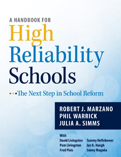 Imagen de archivo de A Handbook for High Reliability Schools: The Next Step in School Reform a la venta por Revaluation Books