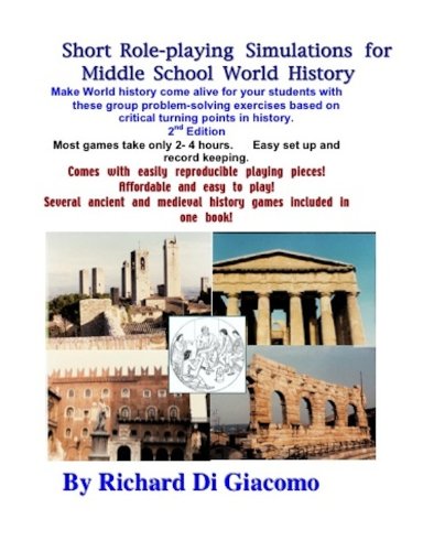 9780983426745: Short Role-playing Simulations for Middle School World History