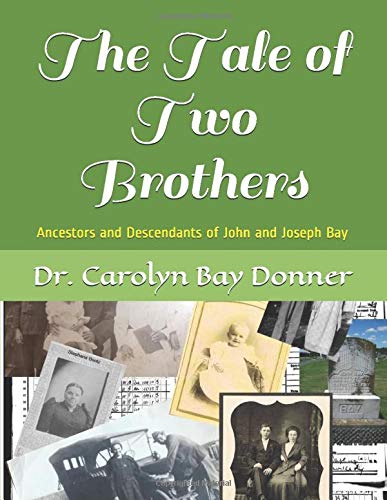 Imagen de archivo de The Tale of Two Brothers: Ancestors and Descendants of John and Joseph Bay a la venta por Revaluation Books