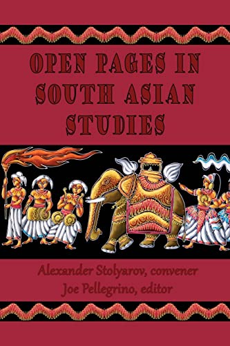9780983447283: Open Pages in South Asian Studies
