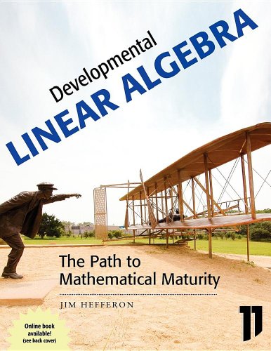 9780983455790: Developmental Linear Algebra