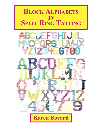 9780983544128: Block Alphabets in Split Ring Tatting