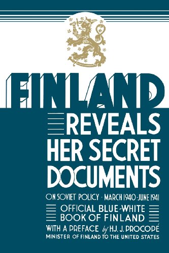 Beispielbild fr Finland Reveals Her Secret Documents zum Verkauf von California Books