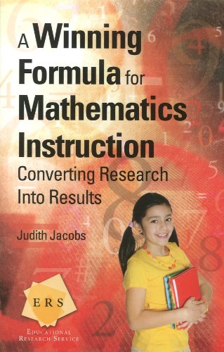 Stock image for A Winning Formula for Mathematics Instruction: Converting Research Into Results for sale by suffolkbooks