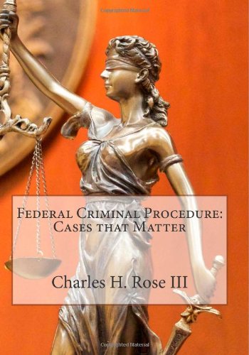 Beispielbild fr Federal Criminal Procedure: Cases that Matter zum Verkauf von ThriftBooks-Atlanta