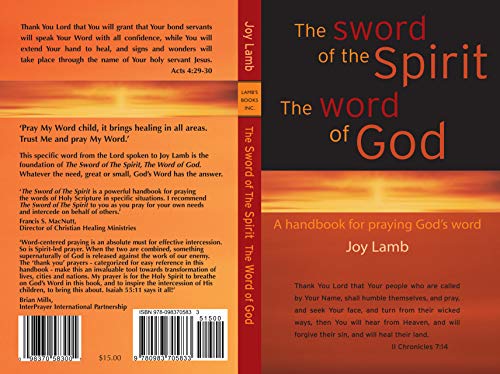 Stock image for Sword of the Spirit the Word of God A Handbook for Praying God's Word for sale by GF Books, Inc.