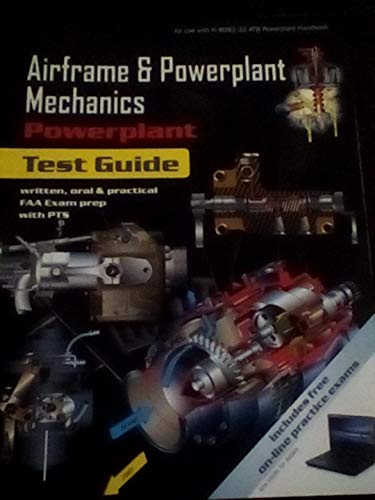 Stock image for AirFrame & Powerplant Mechanics Powerplant Test Guide for sale by Better World Books: West