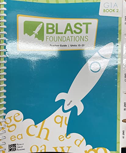 Stock image for Blast Foundations Teacher Guide Units 15-25 book 2 for sale by GoldBooks