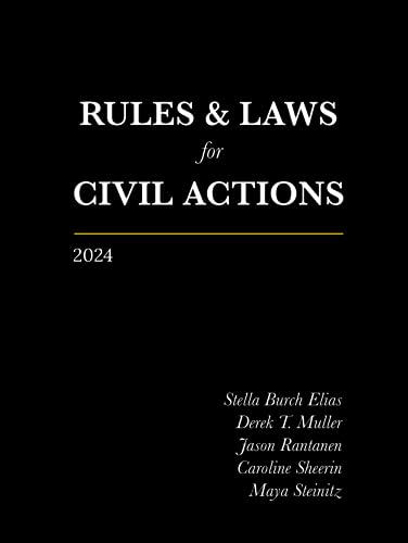 Stock image for Rules and Laws for Civil Actions: 2024 for sale by GF Books, Inc.