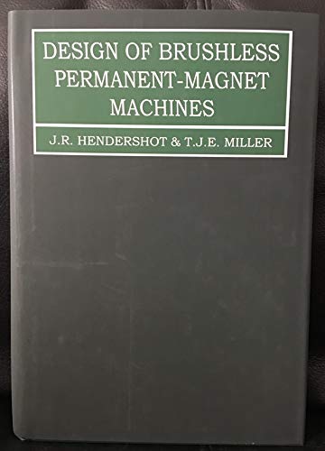 9780984068708: Design of Brushless Permanent-Magnet Machines