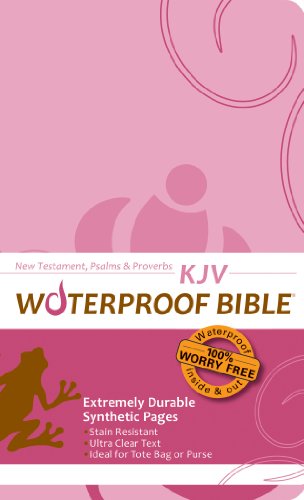 Imagen de archivo de Waterproof New Testament with Psalms and Proverbs-KJV a la venta por ThriftBooks-Dallas
