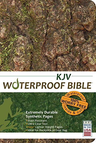 Beispielbild fr Waterproof Bible-KJV-Tree Bark zum Verkauf von ThriftBooks-Dallas