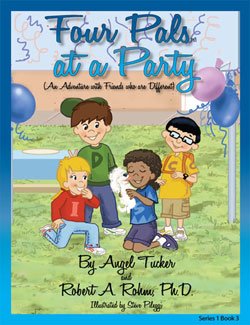 Beispielbild fr Four Pals at a Party (An Adventure with Friends who are Different) (Volume 3) zum Verkauf von -OnTimeBooks-