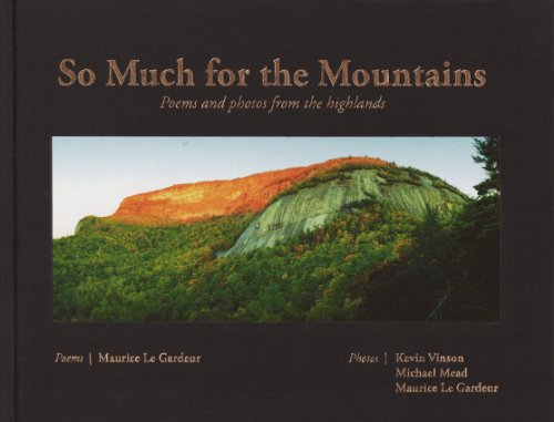 Stock image for So Much for the Mountains: Poems and phrases from the highlands for sale by GoldBooks