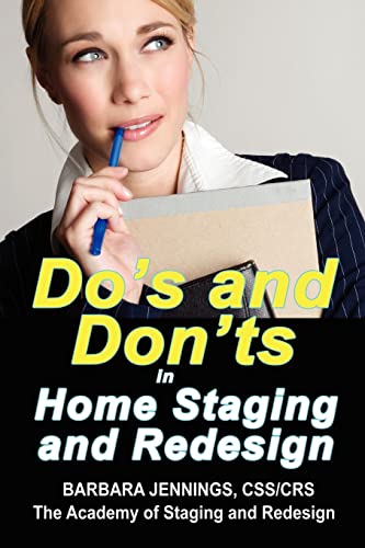 Beispielbild fr Do's and Don'ts in Home Staging and Redesign zum Verkauf von Better World Books