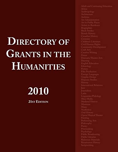 9780984172573: Directory of Grants in the Humanities 2010