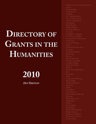 Stock image for Directory of Grants in the Humanities 2010 for sale by Ria Christie Collections