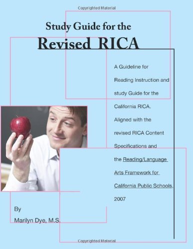 Stock image for Study Guide for the Revised RICA for sale by SecondSale