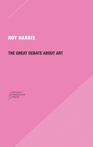 Imagen de archivo de The Great Debate about Art a la venta por Better World Books