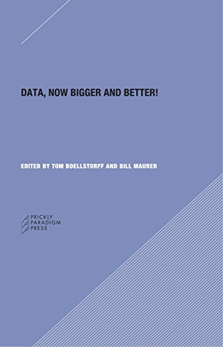 Beispielbild fr Data: Now Bigger and Better! (Prickly Paradigm Press) zum Verkauf von SecondSale