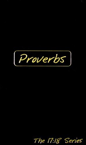 9780984244201: Proverbs - The Journible 17:18 Series