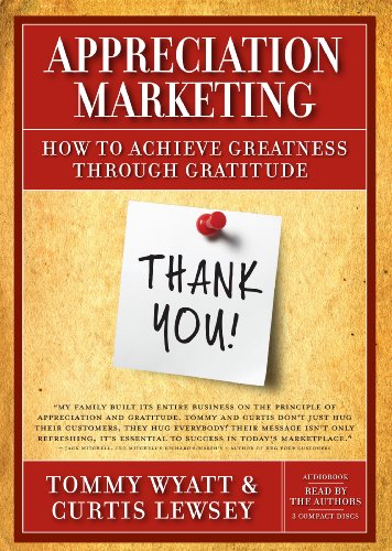 Imagen de archivo de Appreciation Marketing Audiobook a la venta por HPB-Diamond