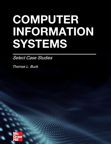 Imagen de archivo de Computer Information Systems : Case Studies a la venta por Better World Books