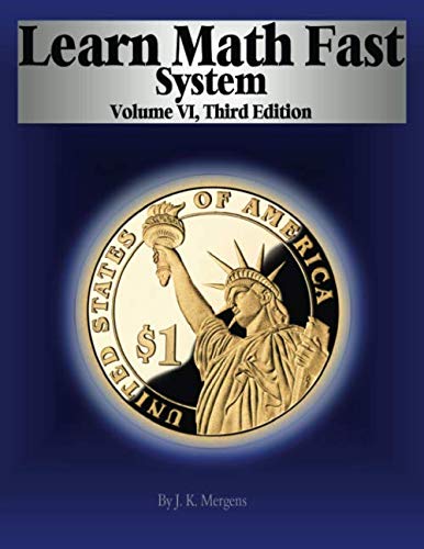 Beispielbild fr Learn Math Fast System Volume VI: Applications of Algebra zum Verkauf von ThriftBooks-Dallas