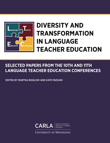 Stock image for Diversity and Transformation in Language Teacher Education Selected Papers from the 10th and 11th Language Teacher Education Conferences for sale by PBShop.store US